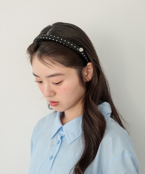 セール】ドットカチューシャ 608742(カチューシャ)|Heather(ヘザー セール】ドットカチューシャ 608742(カチューシャ)|Heather(ヘザー