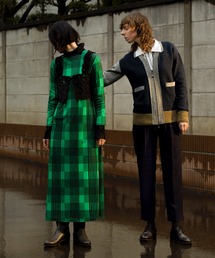 RUMCHE（ラムシェ）の「Tuck Trousers / タックパンツ（スラックス）」