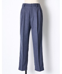 RUMCHE（ラムシェ）の「Tuck Trousers / タックパンツ（スラックス）」
