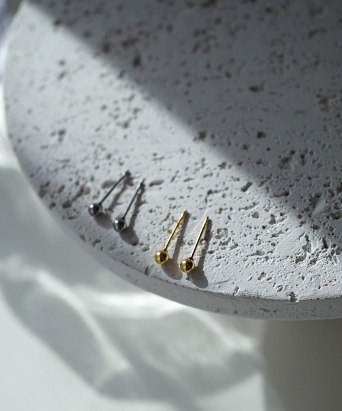 CERCA（チェルカ）の「saran jewelry/2way ショート デザイン チェーン ピアス/アレルギー対応（ピアス（両耳用）・レディース・ゴールド/シルバー・FREE）」の15枚目の写真