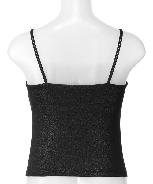 aimerfeel(エメフィール)の「ラメ ノンワイヤー ブラトップ(キャミソール・レディース・ブラック/オフホワイト・SMALL/MEDIUM/LARGE)」の9枚目の写真