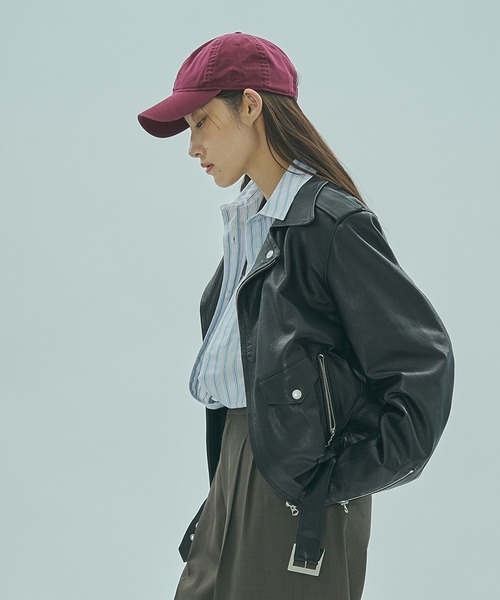 セール】(SISII x GENE HEAVENS)LEATHER RIDERS JACKET（ライダース