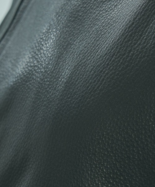 sisii（シシ）の「(SISII x GENE HEAVENS)LEATHER RIDERS JACKET（ライダースジャケット・レディース・ブラック・S）」の17枚目の写真