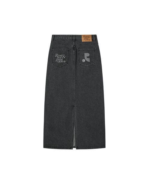 Rest&Recreation（レストアンドレクリエーション）の「DENIM MAXI SKIRT - BLACK（スカート・レディース・その他・MEDIUM/SMALL/X-SMALL）」の9枚目の写真