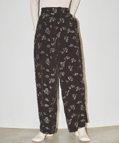 セール】Flower Jacquard Pants（その他パンツ）｜anuke（アンヌーク