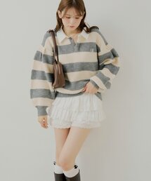 Chico | コットンレースティアードショートパンツ(その他パンツ)