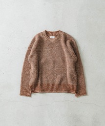 quadro（クオドロ）の「5G引き揃え片畦クルーネック（ニット/セーター）」