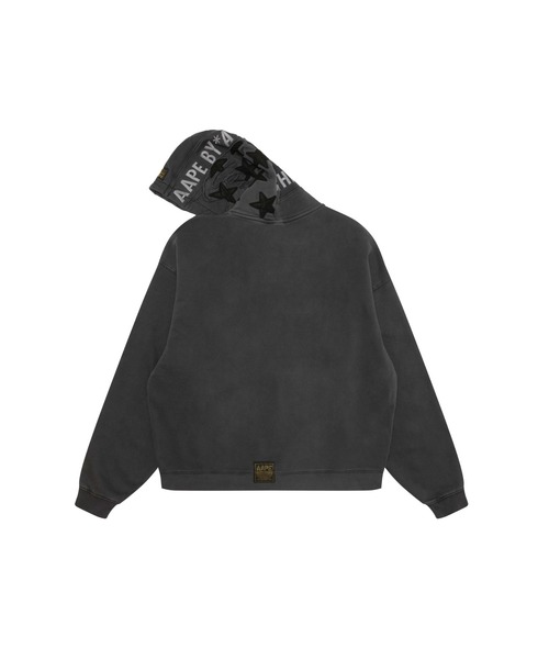 AAPE BY A BATHING APE(エーエイプバイアベイシングエイプ)の「AAPE PULLOVER HOODIE(パーカー・メンズ・ライトブラック・X-LARGE/SMALL/MEDIUM/LARGE)」の2枚目の写真