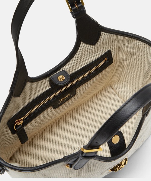 ラ メドゥーサ キャンバス ミニ トート（トートバッグ）｜VERSACE
