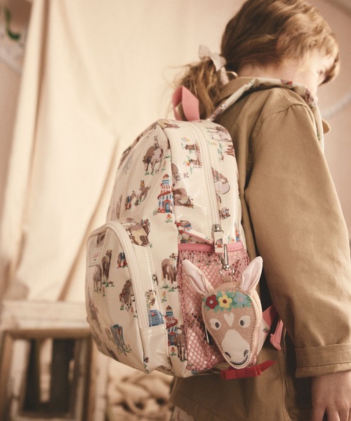 Cath Kidston（キャスキッドソン）の「キッズ クラシック ラージ バックパック Seaside Donkeys（バックパック/リュック・キッズ・その他・FREE）」の3枚目の写真