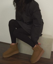 Shelly island（シェリーアイランド）の「ムートンブーツ（ブーツ）」