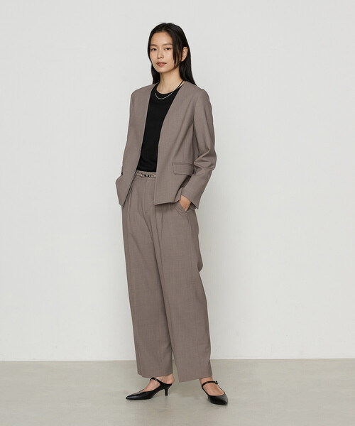 COMME CA（コムサ）の「〔 Sサイズ 〕 フェザータッチスムース プルオーバー（Tシャツ/カットソー・レディース・ブルー/ホワイト・5号）」の14枚目の写真