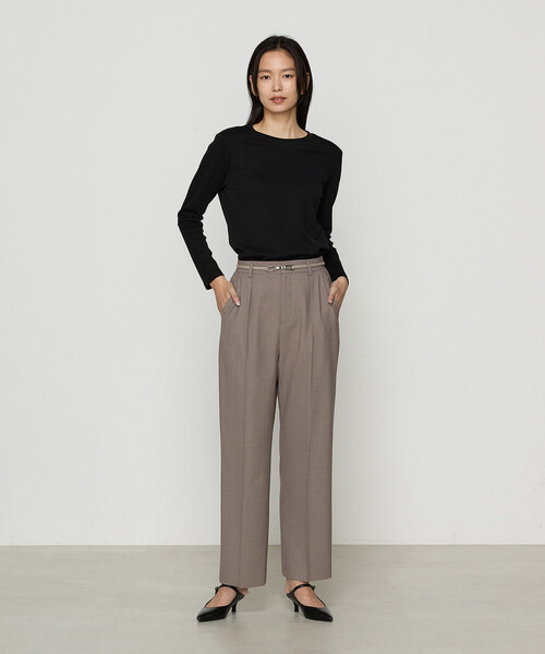 COMME CA（コムサ）の「〔 Sサイズ 〕 フェザータッチスムース プルオーバー（Tシャツ/カットソー・レディース・ブルー/ホワイト・5号）」の15枚目の写真