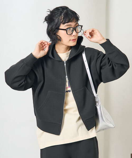 セール】【セットアイテム】ボンディング ショートジップパーカー