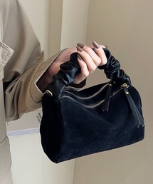 SHEENA（シーナ）の「2wayフェイクスエードギャザーハンドルミニバッグ（ハンドバッグ）」