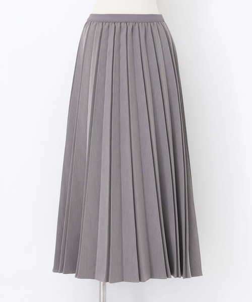 n'OrLABEL(ノアールレーベル)の「『ボンディングプリーツスカート』(スカート・レディース・ブラック/グレー・FREE)」の15枚目の写真