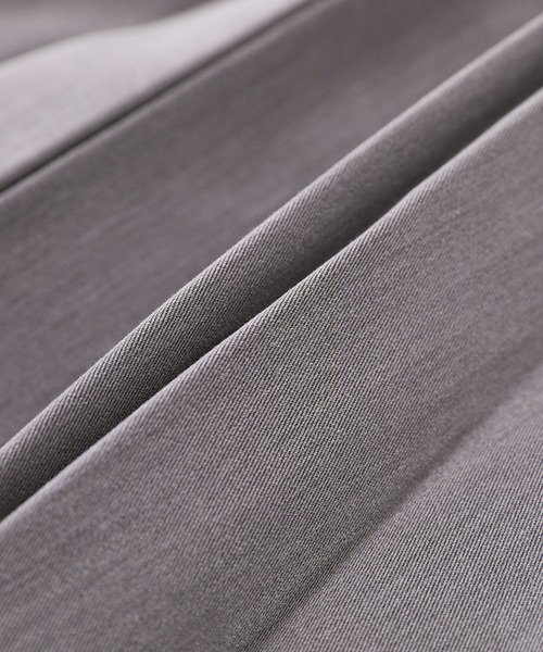 n'OrLABEL(ノアールレーベル)の「『ボンディングプリーツスカート』(スカート・レディース・ブラック/グレー・FREE)」の9枚目の写真