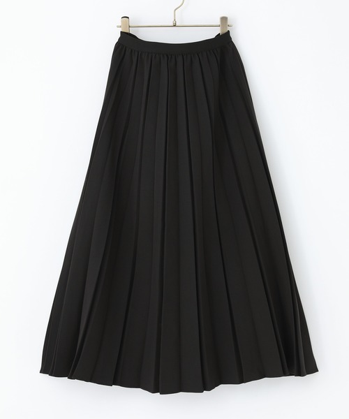 n'OrLABEL(ノアールレーベル)の「『ボンディングプリーツスカート』(スカート・レディース・ブラック/グレー・FREE)」の8枚目の写真