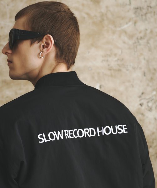 SLOW RECORD HOUSE(スローレコードハウス)の「スローバーシティジャケット(ブルゾン・レディース・その他・SMALL)」の5枚目の写真