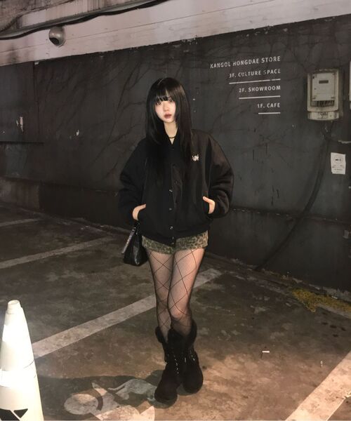 SLOW RECORD HOUSE(スローレコードハウス)の「スローバーシティジャケット(ブルゾン・レディース・その他・SMALL)」の2枚目の写真
