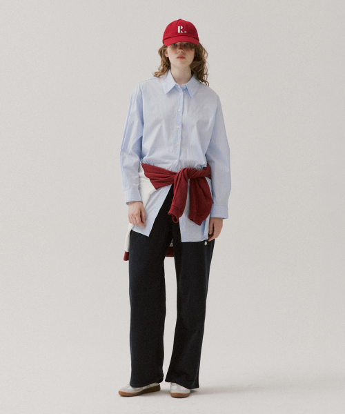 RMRN（アルエームアルエヌ）の「DAILY STANDARD LONG SHIRT（シャツ/ブラウス・レディース・スカイブルー・FREE）」の2枚目の写真