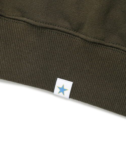 Cavish（カビシ）の「W CLASSIC ROSE SWEATSHIRT OLIVE(CV2EFFM446A)（スウェット・レディース・オリーブ・FREE）」の6枚目の写真