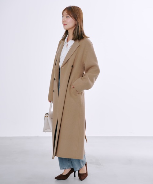ウールリバートレンチコート 【低身長・小柄女性】（その他アウター