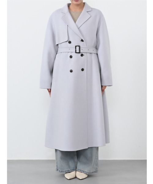 ウールリバートレンチコート 【低身長・小柄女性】（その他アウター