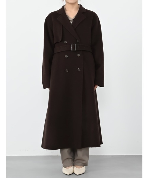 ウールリバートレンチコート 【低身長・小柄女性】（その他アウター