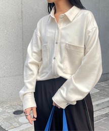 スエードポンチシャツ