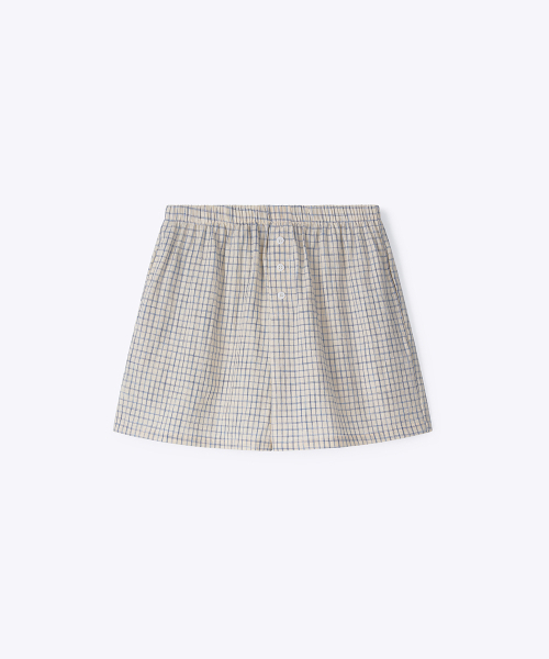 320SHOWROOM(320ショールーム)の「Plain Check Banding Pocket Shorts Yellow(その他パンツ・レディース・イエロー・FREE)」の4枚目の写真