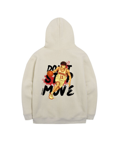 OHPxGOODD bDonstop no.11 fleece hoodie