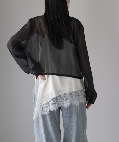 model：164cm. 着用サイズ：FREE