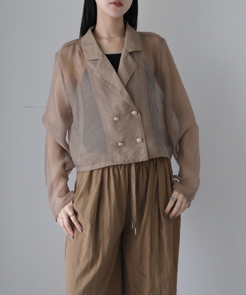 model：164cm. 着用サイズ：FREE