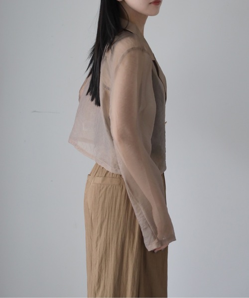 model：164cm. 着用サイズ：FREE