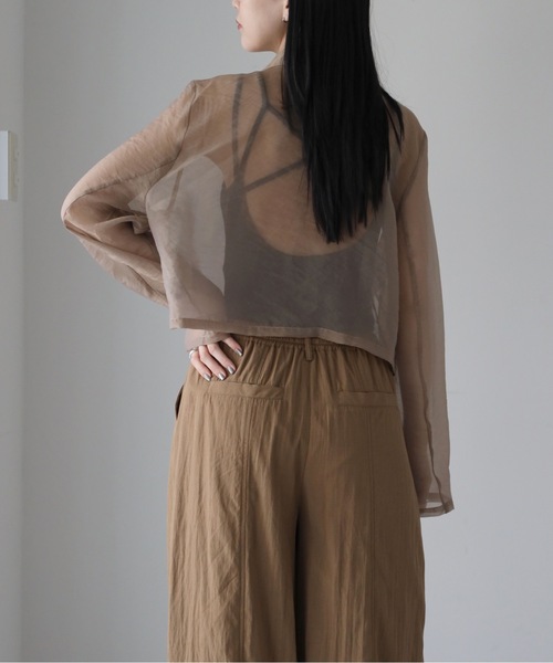model：164cm. 着用サイズ：FREE