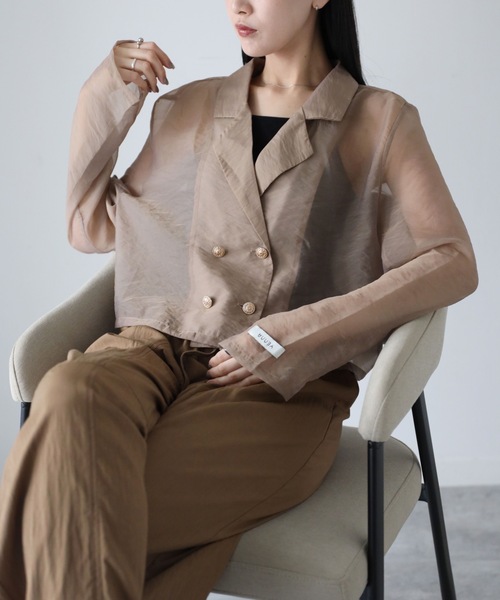 model：164cm. 着用サイズ：FREE