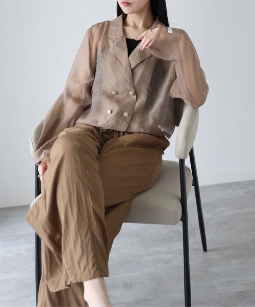 model：164cm. 着用サイズ：FREE