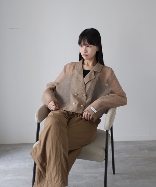 model：164cm. 着用サイズ：FREE