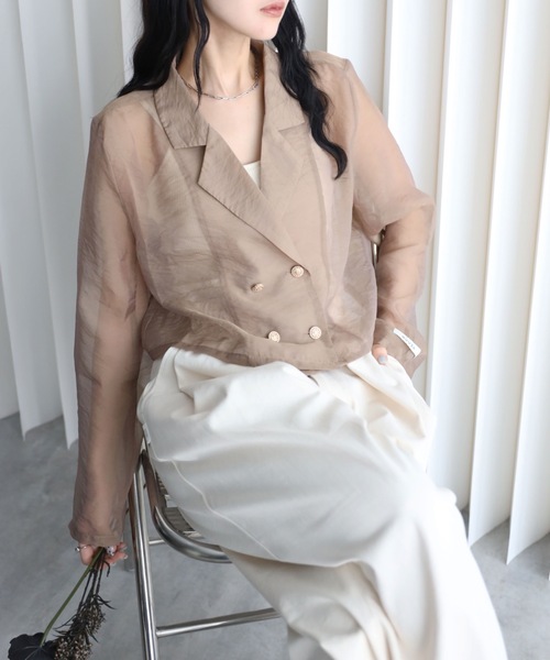 model：164cm. 着用サイズ：FREE