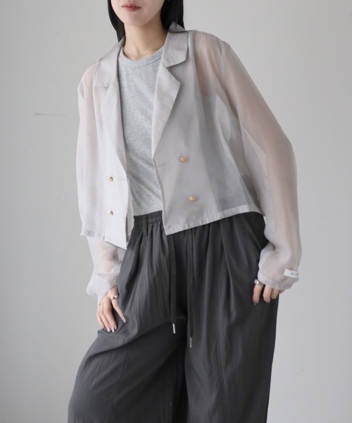 model：164cm. 着用サイズ：FREE