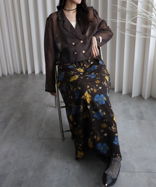 model：164cm. 着用サイズ：FREE