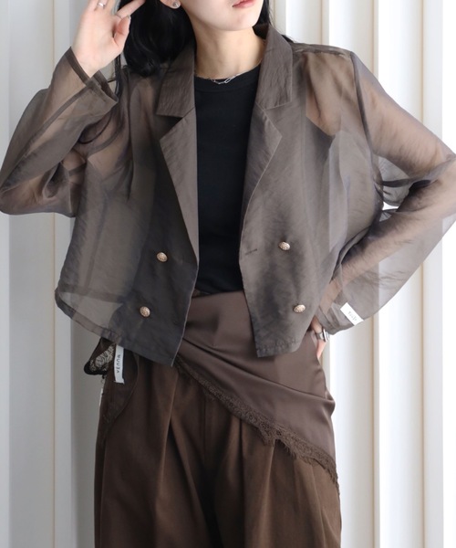 model：164cm. 着用サイズ：FREE
