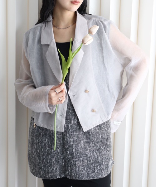 model：164cm. 着用サイズ：FREE