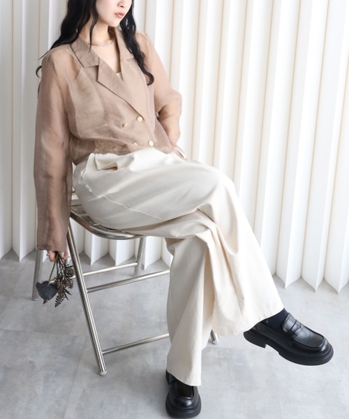 model：164cm. 着用サイズ：FREE
