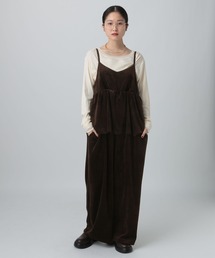 LEPSIM | ベロアキャミサロペット　621567(サロペット/オーバーオール)