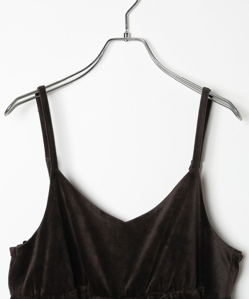 ベロアキャミサロペット 621567（サロペット/オーバーオール）｜LEPSIM