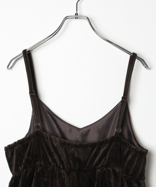 ベロアキャミサロペット 621567（サロペット/オーバーオール）｜LEPSIM