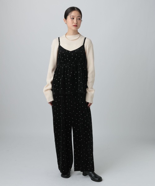 ベロアキャミサロペット 621567（サロペット/オーバーオール）｜LEPSIM