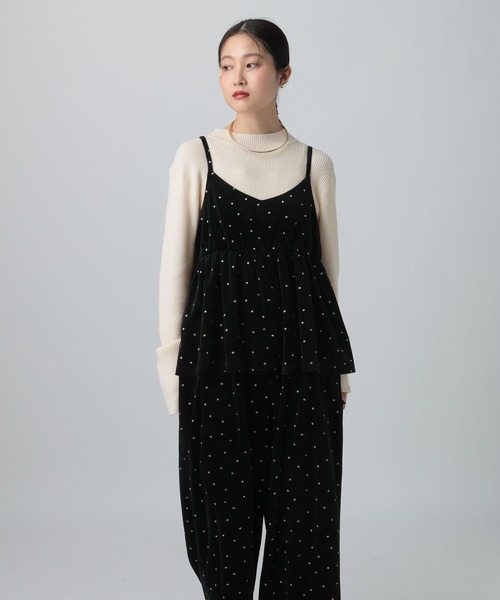 ベロアキャミサロペット 621567（サロペット/オーバーオール）｜LEPSIM